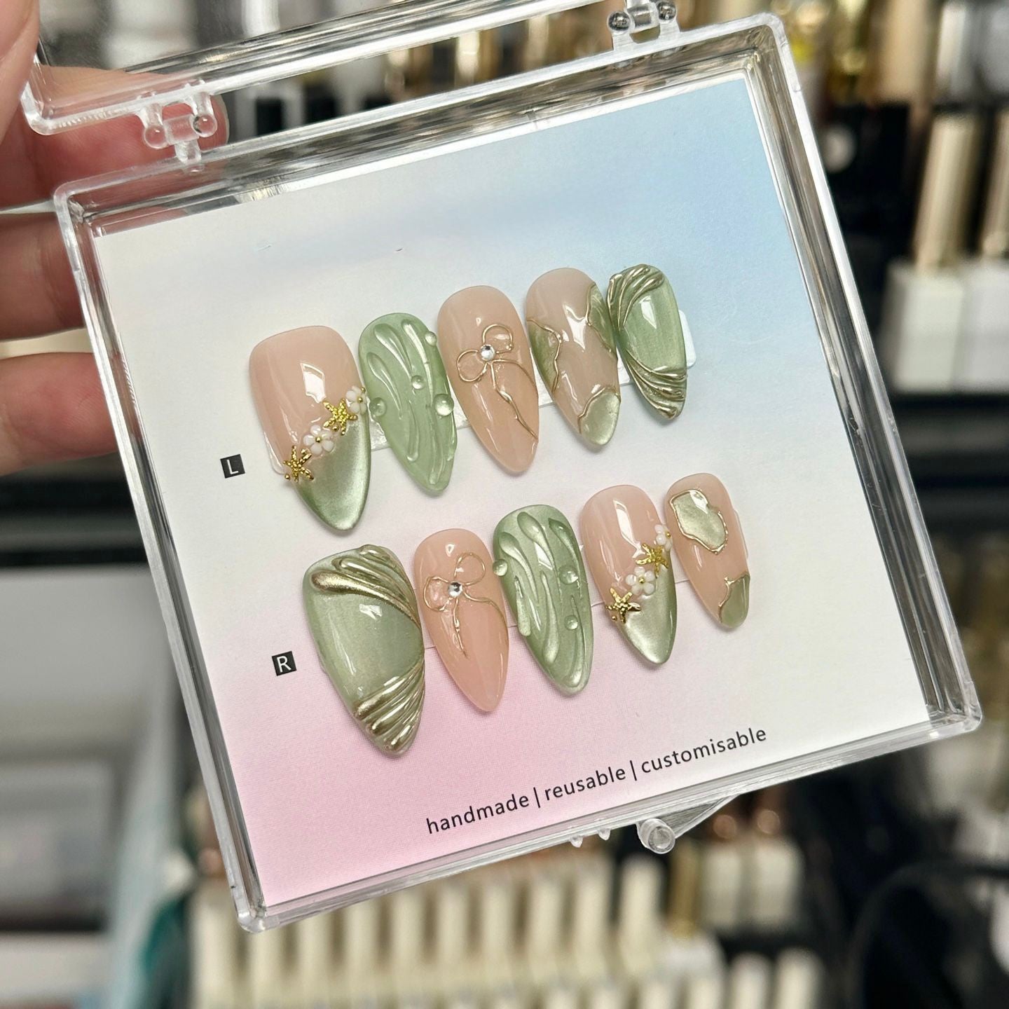 Olive Blush Grace