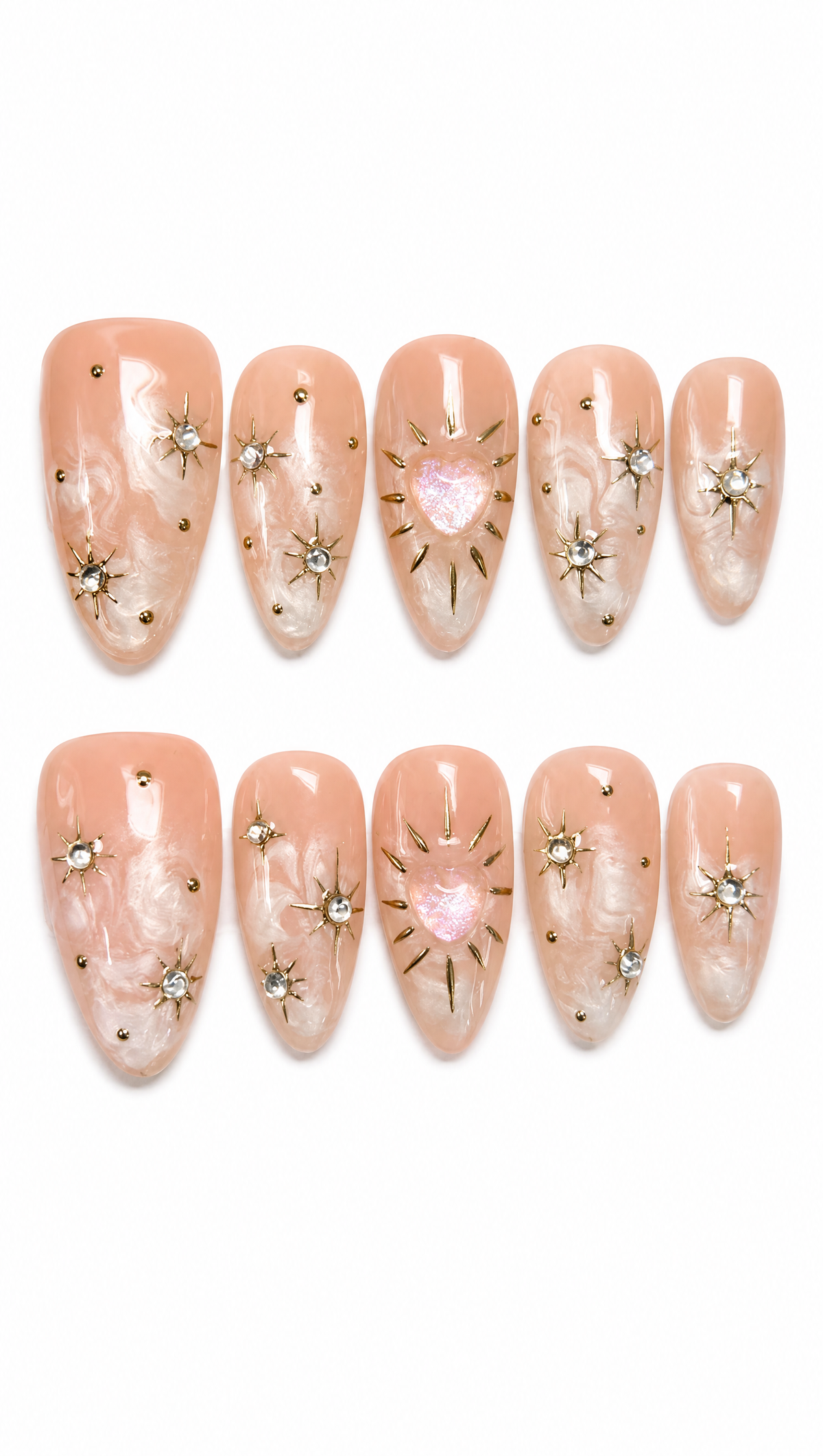 Blush Celestial Heart