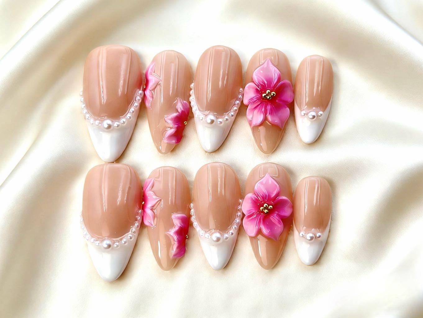 Blushing Petal Kiss