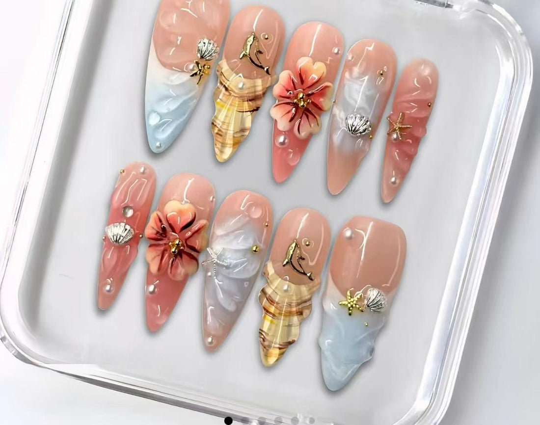 Coral Shoreline Bloom