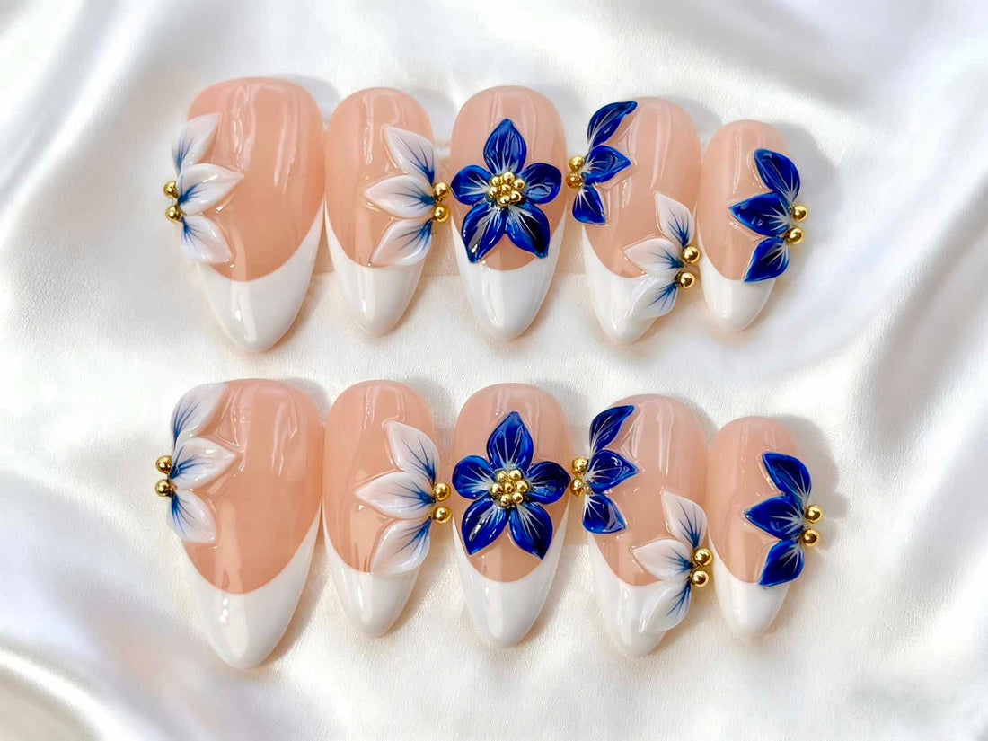 Cobalt Blossom Grace