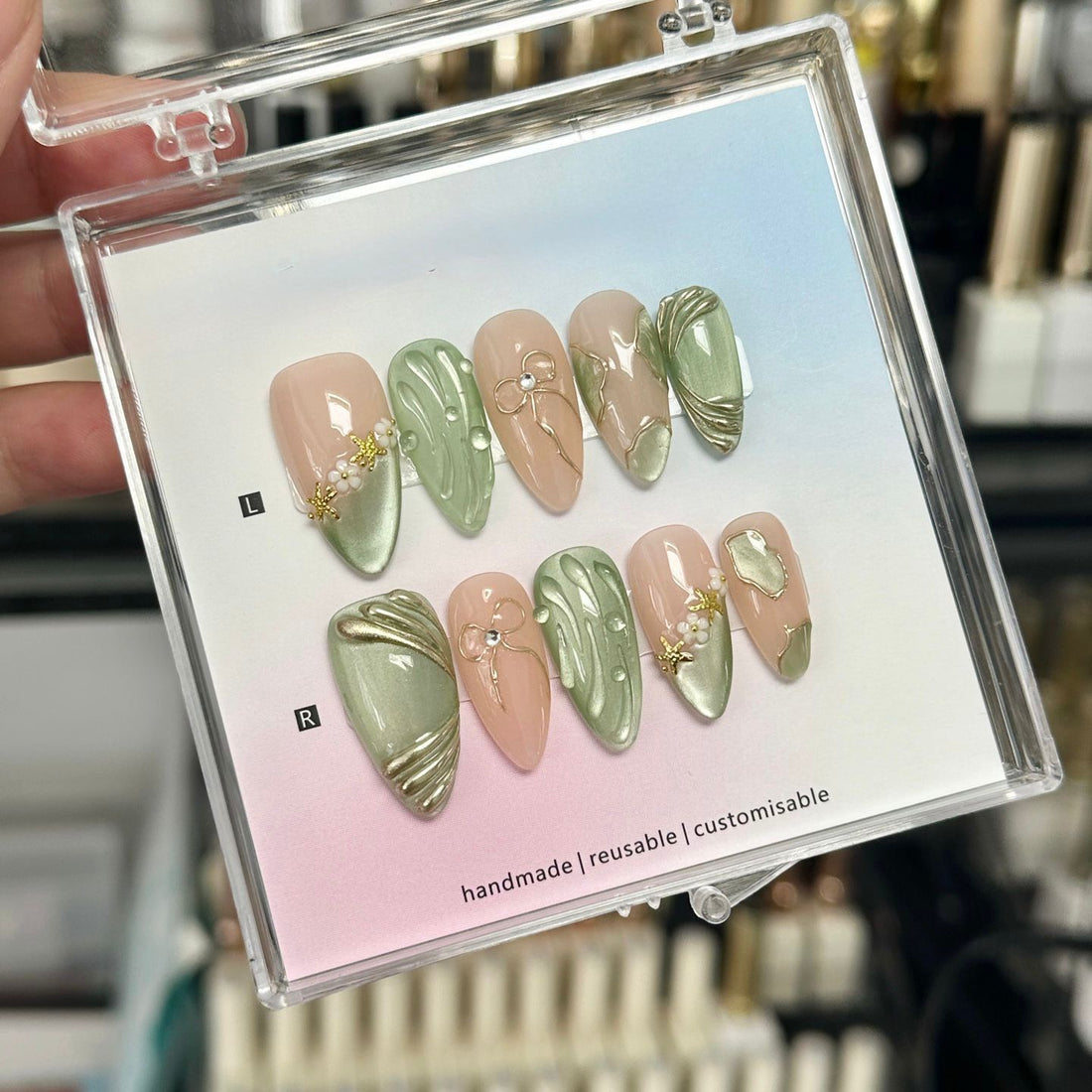 Olive Blush Grace