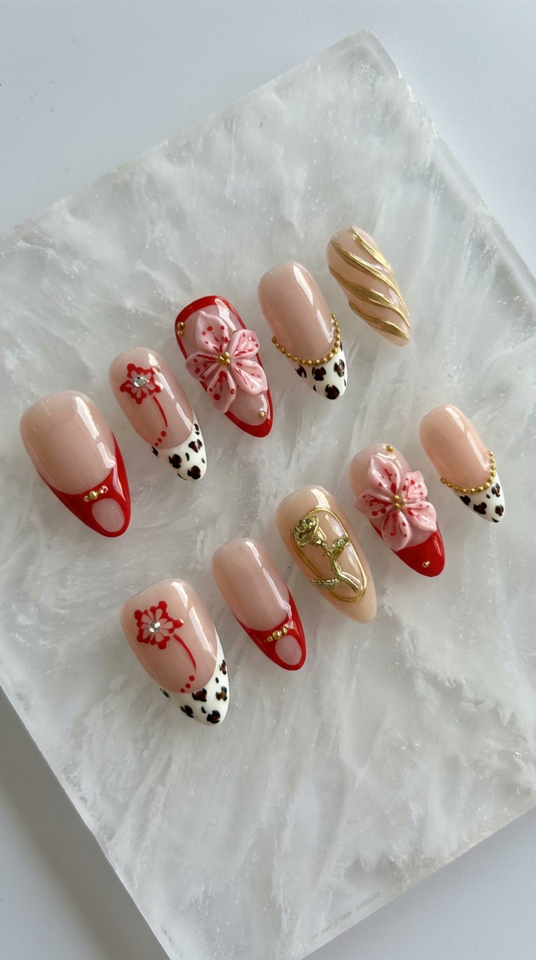 Scarlet Bloom French
